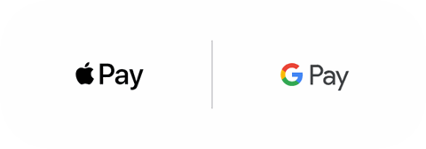 Paiement rapide avec Apple Pay et Google Pay
